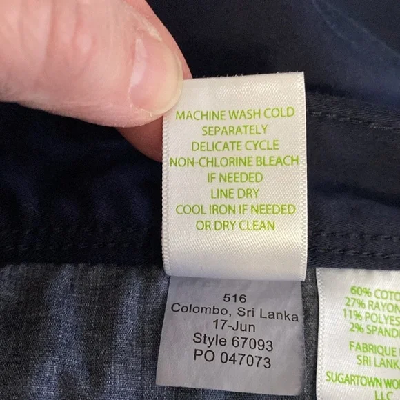 Lilly Pulitzer Worth Skinny Pants Size 8 - Picture 13 of 13